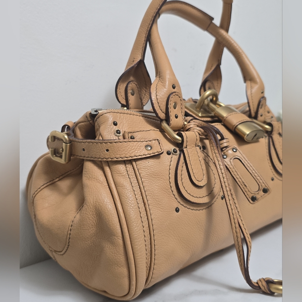 Chloe Paddington Neutral Beige / Tan - Picture 5 of 13